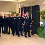 Haas administers oath for Polk Police Chiefs Association