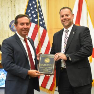 State Attorney Brian Haas and Special Agent Nathan Coogan